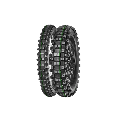 MITAS OPONA 120/100-18 TERRA FORCE-EX MH SUPER LIGHT 68M TT TYŁ (ZIELONY PASEK) DOT 04-09/2024 (460116) (ZAMIENNIK:70000304)