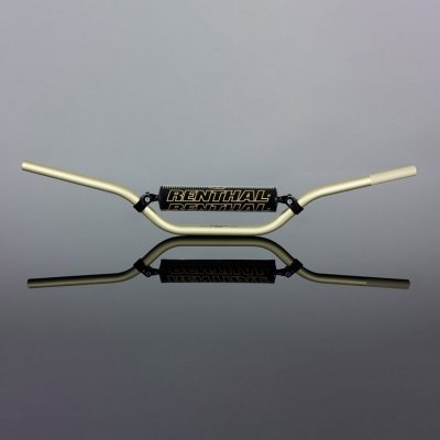 RENTHAL KIEROWNICA 7/8 CALA (22MM) MX HANDLEBAR HARD ANO RC HIGH PADDED PADDED KOLOR HARD ANO Z GĄBKĄ (LIMITED EDITION HARD ANO)