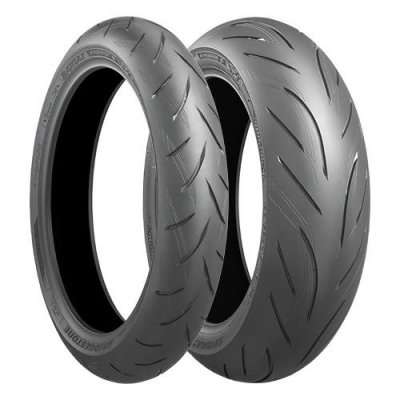 BRIDGESTONE KOMPLET OPON (8442/24) 120/70ZR17 BATTLAX S21 (58W) TL PRZÓD DOT 2024 + (8447/24) 190/50ZR17 BATTLAX S21 (73W) TL TY