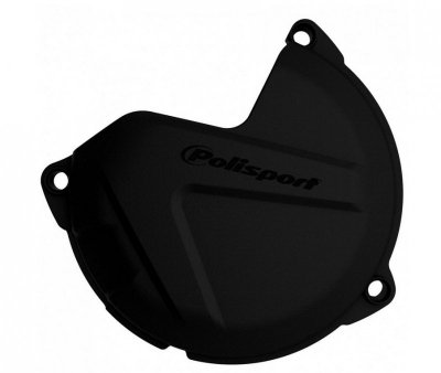 POLISPORT OSŁONA POKRYWY (DEKLA) SPRZĘGŁA KTM SX/EXC 125 09-15,SX/EXC 200 09-16 , HUSQVARNA TC125 `14-`15 KOLOR CZARNY