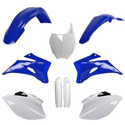 POLISPORT KOMPLET PLASTIKÓW (FULL KIT) YAMAHA YZ 250F 08-09; YZ 450F 08-09 W ZESTAWIE TABLICA PRZEDNIA (8658100001) I OSŁONY AMO