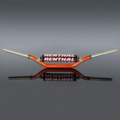 RENTHAL KIEROWNICA 1,1/8 CALA (28,6MM) MX TWINWALL 997 HANDLEBAR ORANGE RC/CRF 04-13 KX/KXF 06-13 PADDED KOLOR POMARAŃCZOWY Z GĄ