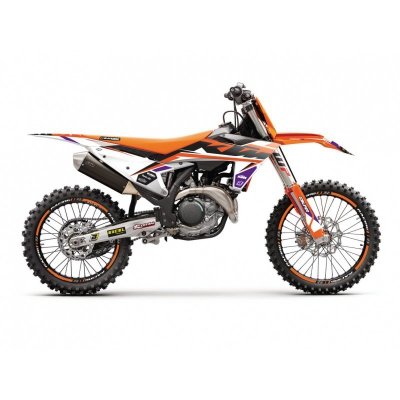 BLACKBIRD KOMPLET NAKLEJEK (OKLEIN) KTM SX/SX-F 23-24, EXC/EXC-F 24-25 DREAM 5 CHROME EFX