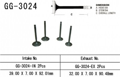 VESRAH ZAWÓR SSĄCY SUZUKI GS 500 E/F '89-'10 (OEM: 12911-01D00) (1SZT.) (MADE IN JAPAN)