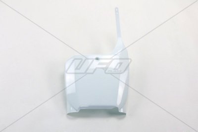 UFO TABLICA NA NUMER STARTOWY HONDA CR 125/250 00-03, CRF 450 02-03 KOLOR BIAŁY