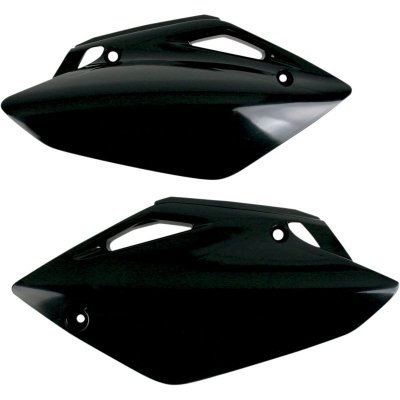 UFO BOCZKI TYLNE HONDA CRF 150R 07-09 KOLOR CZARNY