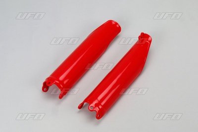 UFO OSŁONY TELESKOPÓW ( AMORTYZATORÓW ) PRZEDNICH HONDA CRF 450R/450RX 17-18 KOLOR CZERWONY - WYCOFANE Z OFERTY - WYPRZEDAŻ