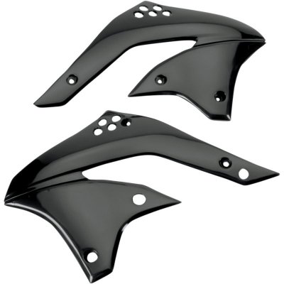 UFO OSŁONY CHŁODNICY KAWASAKI KXF 450 06 KOLOR CZARNY