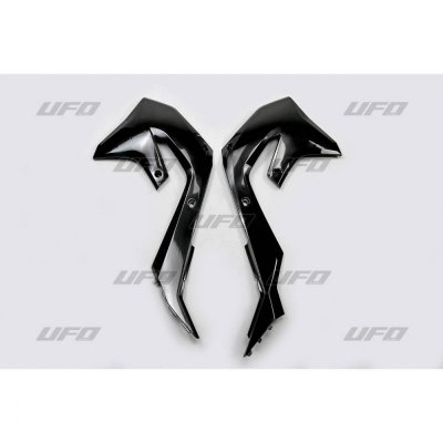 UFO OSŁONY CHŁODNICY KAWASAKI KXF 450 19 KOLOR CZARNY