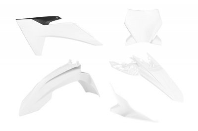 RACETECH (RTECH) KOMPLET PLASTIKÓW KTM SX 65 24-25 KOLOR BIAŁY