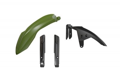 RACETECH (RTECH) 2024/12 KOMPLETNY BŁOTNIK PRZÓD Z OSŁONAMI TELESKOPÓW ( AMORTYZATORÓW ) YAMAHA T7 TENERE 700 19-24 KOLOR CIEMNY
