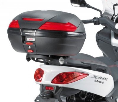 KAPPA STELAŻ KUFRA CENTRALNEGO YAMAHA X-MAX 125-250 (10-13), MBK Skycruiser 125 (10-12) ( Z PŁYTĄ MONOKEY )