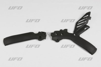 UFO OSŁONY RAMY KTM SX/SXF/SX-F 07-10, EXC/EXCF/EXC-F 08-11, SXF 07-10 KOLOR CZARNY