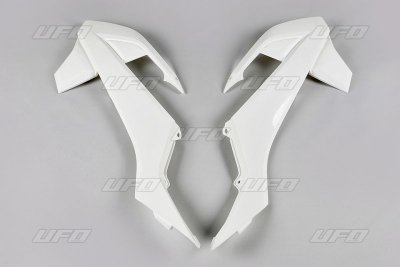 UFO OSŁONY CHŁODNICY KTM SX 65 16-18 KOLOR BIAŁY