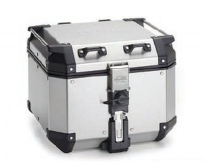 KAPPA 2025/05 KUFER CENTRALNY 42L MONOKEY KVG420A KVOYAGER ALUMINIOWY KOLOR SREBRNY