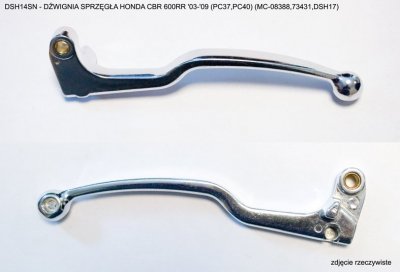 PSYCHIC DŹWIGNIA SPRZĘGŁA HONDA CBR 600RR 03-09 (PC37,PC40) (DSH14SN,73431,DSH17)