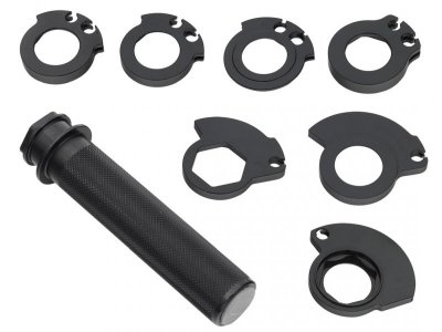 PSYCHIC ROLGAZ ALUMINIOWY Z 7 ADAPTERAMI HONDA CR 125/250 89-07, CRF 250R 04-20, RX 19-20, KTM SX/EXC 2T 98-20, SXF/EXCF 4T 02-2