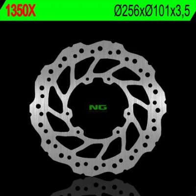 NG TARCZA HAMULCOWA PRZÓD HONDA CRF 250L 12-22 (256X101X3,5) WAVE(6X6,25MM)