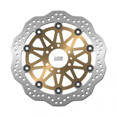 NG TARCZA HAMULCOWA PRZÓD HONDA GL1500 F6C 97-03, GL1800 01-19, VFR800 98-13 (296X62X5MM) (6X6,5MM) WAVE PŁYWAJĄCA