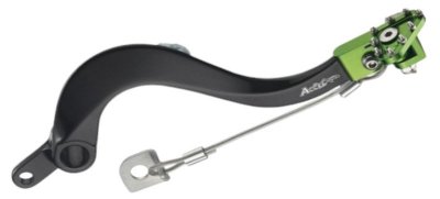 ACCEL DŹWIGNIA HAMULCA NOŻNEGO KAWASAKI KXF 250 04-20 KOLOR ZIELONY