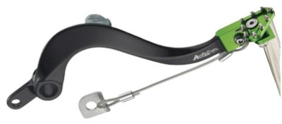 ACCEL DŹWIGNIA HAMULCA NOŻNEGO KAWASAKI KXF 450 06-20, KLX 450R 08-12 KOLOR ZIELONY
