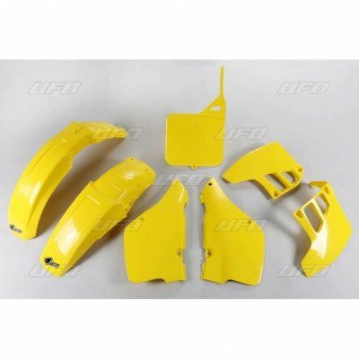 UFO KOMPLET PLASTIKÓW SUZUKI RM 125 89-91 KOLOR OEM (ŻÓŁTY) (SU399E999)