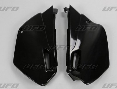 UFO BOCZKI TYLNE YAMAHA YZ 80 02, YZ 85 03-14, KOLOR CZARNY