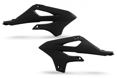 UFO 2024/11 OSŁONY CHŁODNICY YAMAHA YZ 85 22-25 KOLOR CZARNY