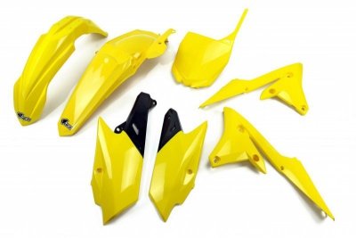 UFO KOMPLET PLASTIKÓW YAMAHA YZF 250 14-18, YZF 450 14-17, KOLOR ŻÓŁTY