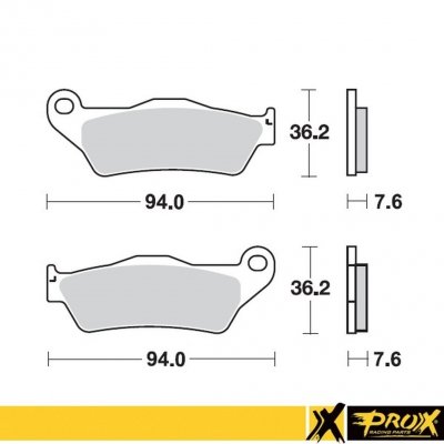 PROX  klocki hamulcowe przód KTM SX  620  LC4 (94-00)