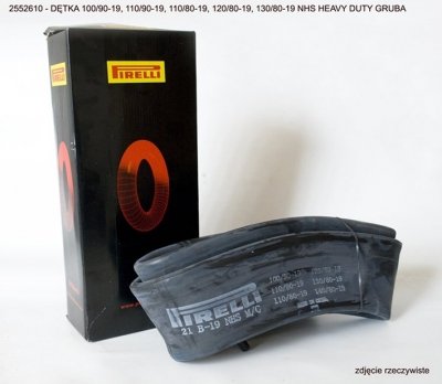 PIRELLI Dętka (gruba) 100/90-19, 110/90-19, 110/80-19, 120/80-19, 130/80-19 NHS Heavy Duty Enduro Cross 