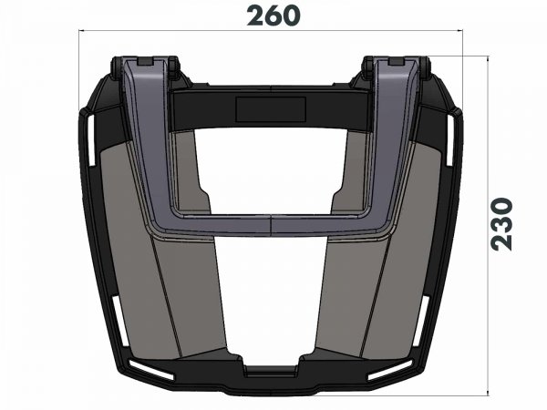 Hepco &amp; Becker stelaż Easyrack BMW R 1200 RS (2015-2018)