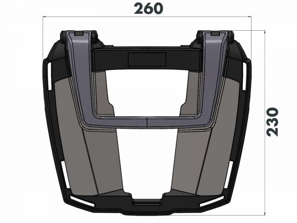 Hepco &amp; Becker stelaż Easyrack Honda Integra 700 (2012-2013)