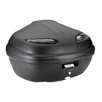 KAPPA kufer centralny 47L Manta monolock z białymi odlaskami  