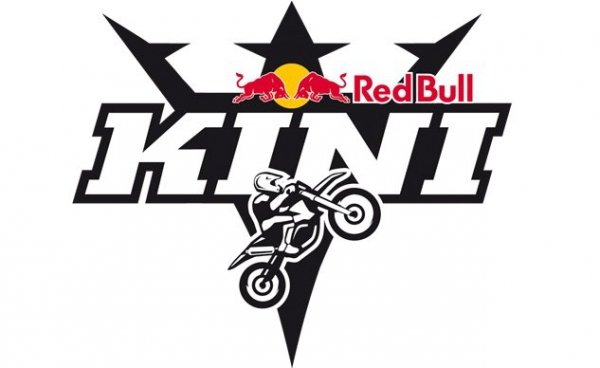 Gogle Kini Red Bull Competition granatowo-żółte