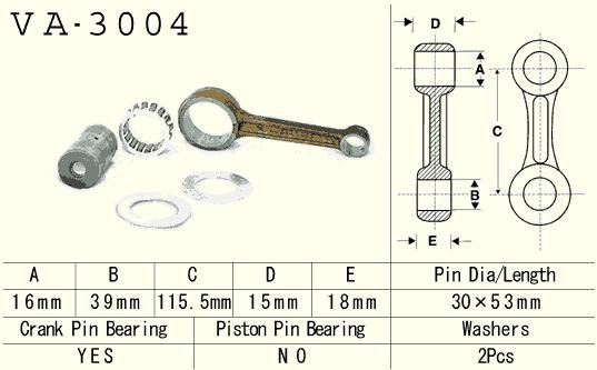Vesrah Korbowód Suzuki LT 230