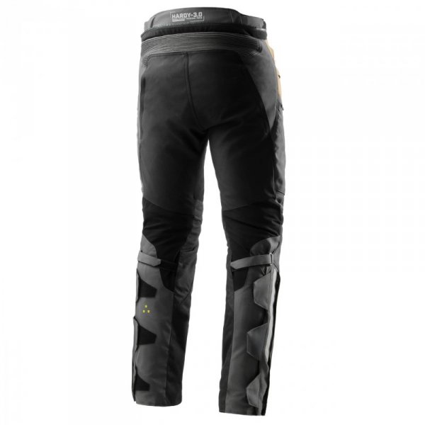 SPODNIE MOTOCYKLOWE TEKSTYLNE REBELHORN HARDY 3.0 DESERT GREY RED 3XL