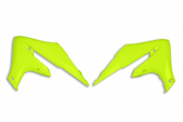 UFO OSŁONY CHŁODNICY YAMAHA WRF 250 '20-'22 ,  WRF 450 '19-' 22 KOLOR ŻÓŁTY FLUO