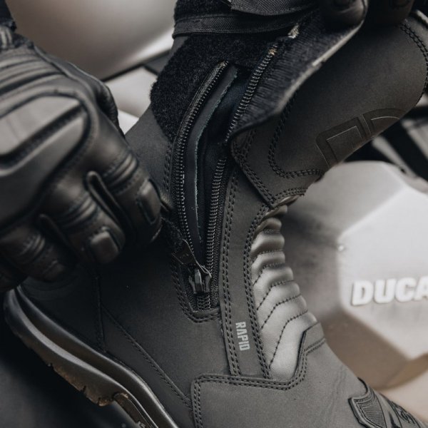 BUTY MOTOCYKLOWE OZONE RAPID MATT BLACK 37