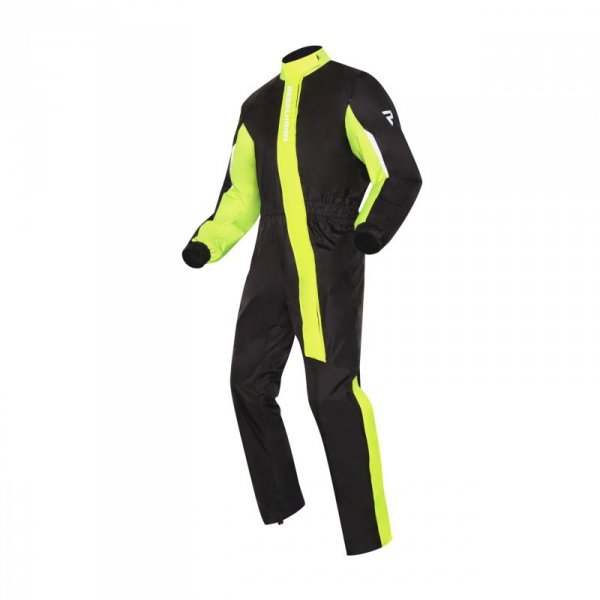 KOMBINEZON PRZECIWDESZCZOWY REBELHORN TRAVEL BLACK FLUO YELLOW L
