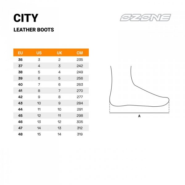 BUTY MOTOCYKLOWE OZONE CITY BLACK 42