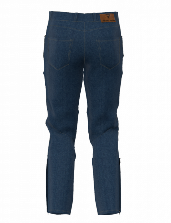 JEANSY MOTOCYKLOWE REBELHORN HAWK 3 REGULAR FIT WASHED BLUE 30/32