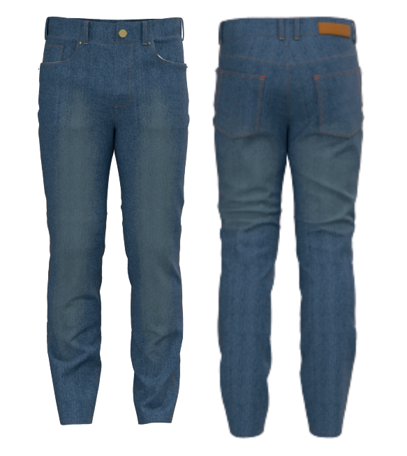 JEANSY MOTOCYKLOWE REBELHORN CLASSIC 3 REGULAR FIT WASHED BLUE 28/32
