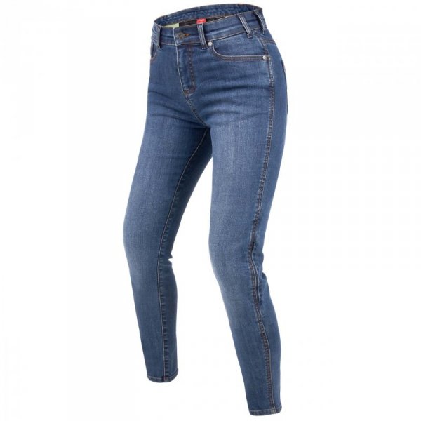 JEANSY MOTOCYKLOWE DAMSKIE REBELHORN CLASSIC 3 SLIM FIT WASHED BLUE 42/30 W42/30
