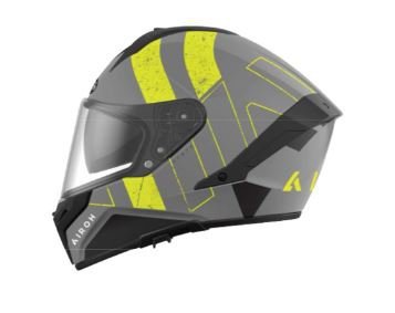 KASK MOTOCYKLOWY AIROH MATRYX SCOPE YELLOW MATT XL