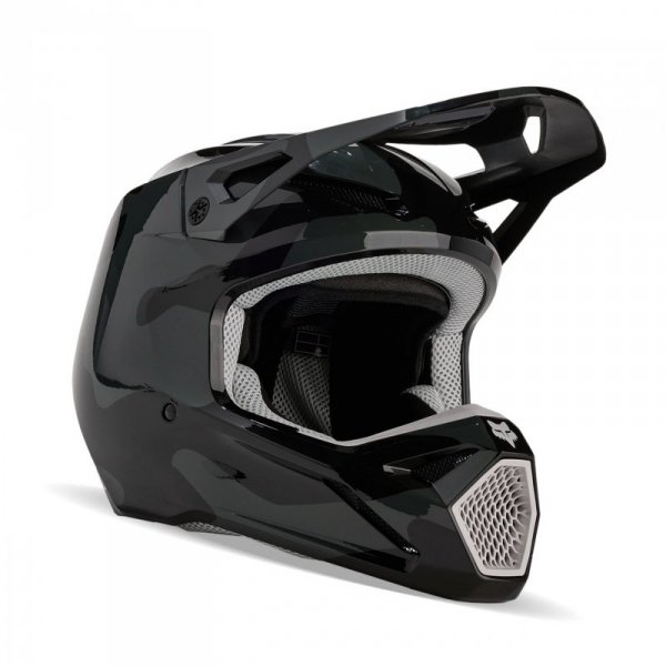 KASK MOTOCYKLOWY FOX V1 BNKR BLACK CAMO XL