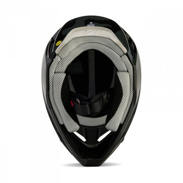 KASK MOTOCYKLOWY JUNIOR FOX V1 BNKR BLACK CAMO YL