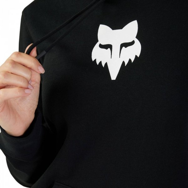 BLUZA Z KAPTUREM DAMSKA FOX HEAD BLACK S