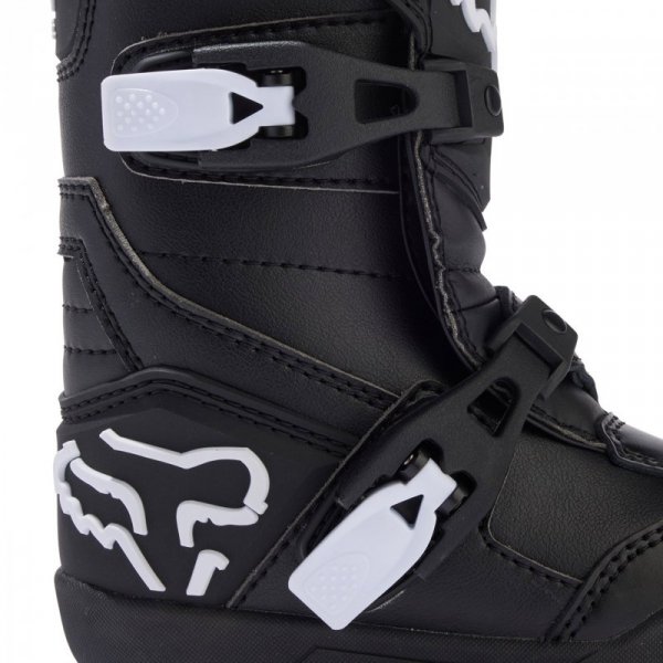 BUTY MOTOCYKLOWE JUNIOR FOX COMP BLACK Y12