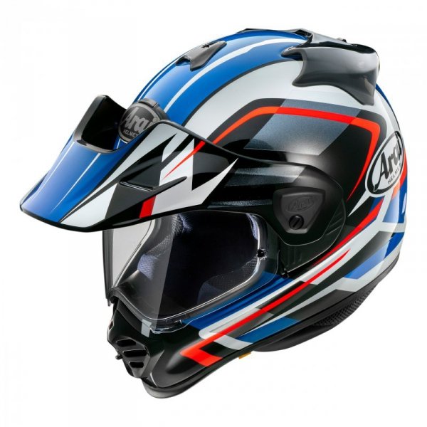 KASK MOTOCYKLOWY ARAI TOUR-X5 DISCOVERY BLUE L